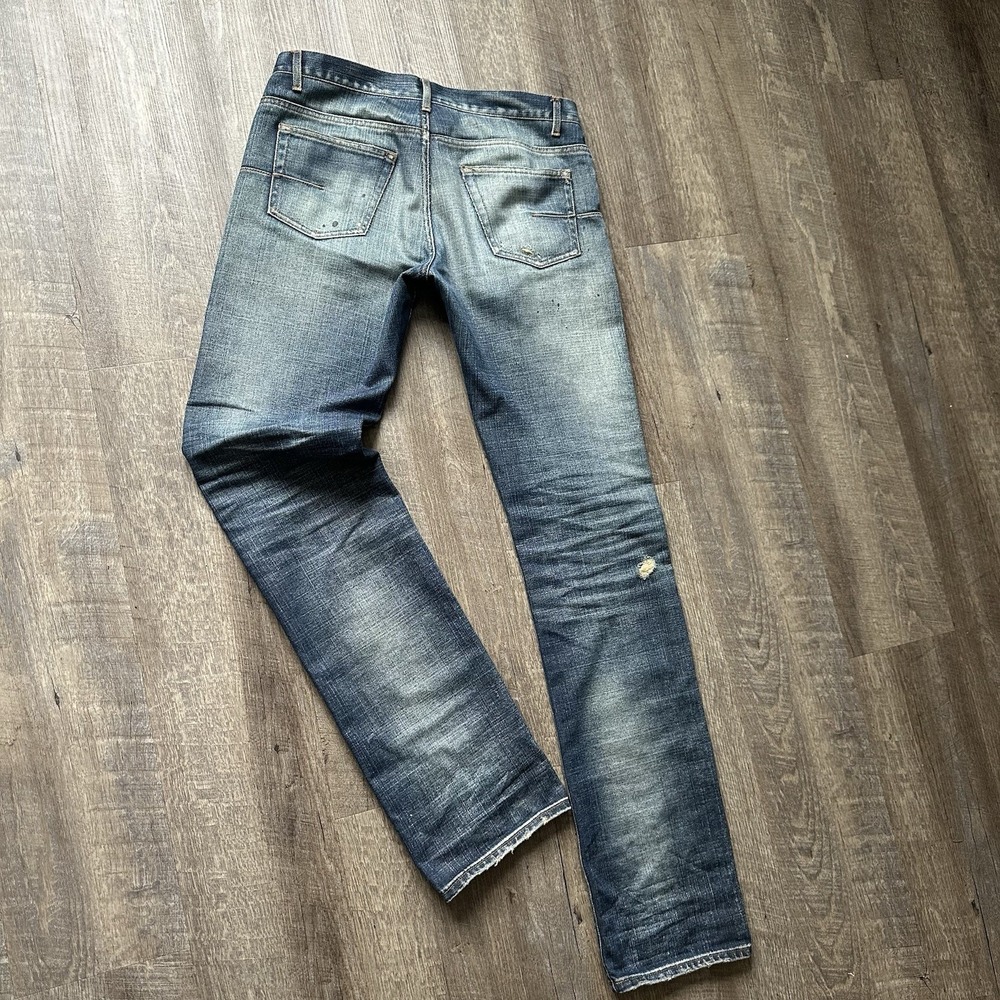 Dior Hedi Slimane "Under My Car" 07SS Jake Jeans Broken Twill Denim Unaltered 31
